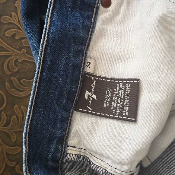 7 For All Mankind jeans 34x34 - Picture 5 of 12